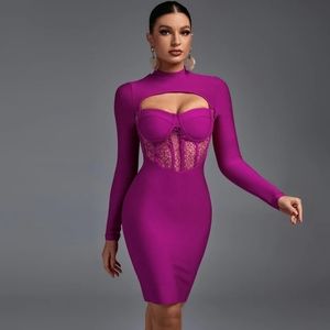 Pink Bodycon Dress